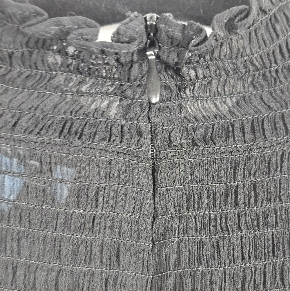 CeCe Black Long Sleeve Dress - Picture 7 of 12